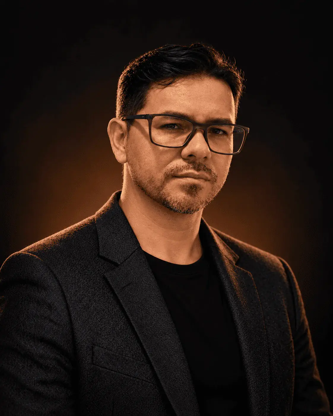 Retrato de Jonh Vieira, fundador da Acellera X